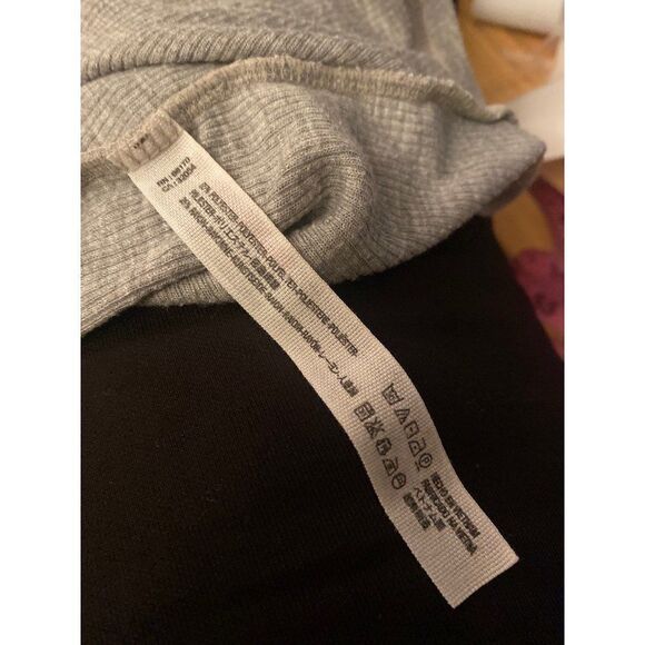 Intimately Free People, women's grey racerback tank top size small - Picture 6 of 6